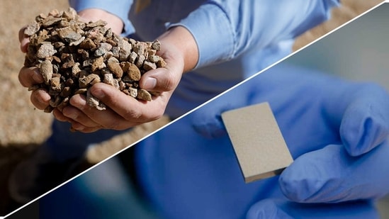Preliminary sample tests conducted by the NTRI detected lithium concentrations of up to 1,000 parts per million (ppm) and gallium concentrations of up to 250 ppm. (HT)