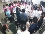 Discharge row of injured Govindas turn ugly as Shiv Sena workers assault Palghar hospital staff