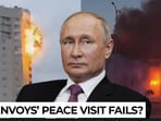 Trump envoys’ peace visit flops? Putin unleashes 90+ drones on Ukraine 