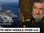 Mojtaba aide boasts Iran’s new missile sent US carrier & destroyer fleeing from hellish Hormuz scene