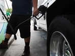 Gasoline prices hit a record high for Labor Day as US drivers face higher fuel costs.  (Photo by SPENCER PLATT / GETTY IMAGES NORTH AMERICA / Getty Images via AFP)