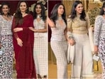 The Ambani ladies mesmerised at a gala marking 40 years of couture by Abu Jani and Sandeep Khosla.(Instagram)
