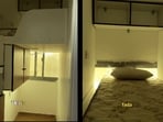 The woman gave viewers a tour of a duplex room that costs around  <span class='webrupee'>₹</span>30,000 a month. 