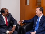 Gor described the discussions with Narayanan as a “productive chat” and said the two sides explored ways to take the US-India space partnership further.(X@USAmbIndia)