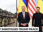 Zelensky sabotages Trump’s peace plan, backs Graham's 'killer sanctions'?