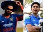 Shreyas Iyer and Shubman Gill will be leading two different teams of India on the same day.(AFP)
