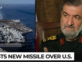 Mojtaba aide boasts Iran’s new missile sent US carrier &amp; destroyer fleeing…