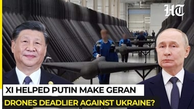 China reportedly supplied Russia with enough specialised material to help manufacture around 1,300 Geran strike drones, potentially exposing another lifeline for Vladimir Putin's war machine.