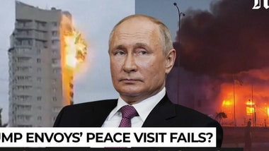 Trump envoys’ peace visit flops? Putin unleashes 90+ drones on Ukraine 