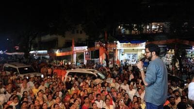 VHP’s Muslim-free Garba, Aadhaar checks: Aaditya asks, ‘Who gave them certificates of Hindutva?’ VHP’s Muslim-free Garba, Aadhaar checks: Aaditya asks, ‘Who gave them certificates of Hindutva?’