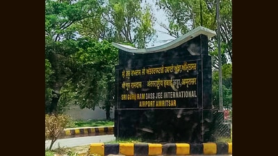 Amritsar (rural) SSP Kanwalpreet Singh Chahal said a formal complaint was lodged by the Airport Authority on September 7. (HT File)