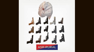 DGP Yadav said preliminary investigation revealed that the accused were allegedly in contact with foreign-based handlers, and were receiving consignments of illegal arms and drugs for further supply in the region. (HT)