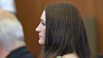 FILE PHOTO: Lindsay Clancy looks on as Judge Sullivan indicates he will rule a mistrial, in Plymouth Superior Court, in Plymouth, Massachusetts, U.S., September 4, 2026. Greg Derr/Pool via REUTERS/File Photo (via REUTERS)