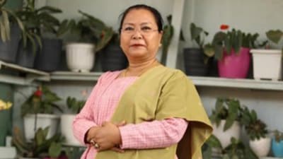 Manipur deputy chief minister Nemcha Kipgen. (X) Manipur deputy chief minister Nemcha Kipgen. (X)