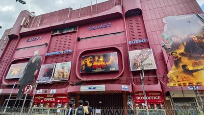 Mumbai, India. Sep 07, 2026 - Mumbai's iconic Gaiety-Galaxy, popularly known as the G7, was shut down by the Mumbai police due to non-renewal of the licence. The cinema complex will remain closed until further notice. Mumbai, India. Sep 07, 2026. (Photo by Raju Shinde/HT Photo)