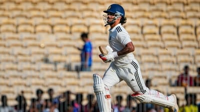 East Zone's captain Ishan Kishan runs between the wickets on day 2 of the Duleep Trophy 2026-27 final cricket match between South Zone and East Zone, in Chennai (PTI) East Zone's captain Ishan Kishan runs between the wickets on day 2 of the Duleep Trophy 2026-27 final cricket match between South Zone and East Zone, in Chennai (PTI)
