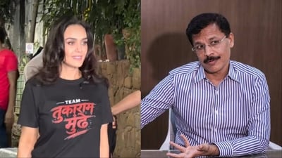 Preity Zinta supports FDA chief Tukaram Mundhe.