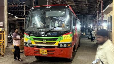The bus involved in the incident bore the registration number MH-03-CV-5797 and is operated by wet lease company SMTATPL from the Mumbai Central Depot Division