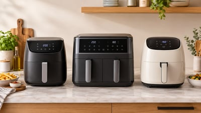 5 air fryers I would recommend everyone to have in their kitchen. (AI Generated) 5 air fryers I would recommend everyone to have in their kitchen. (AI Generated)