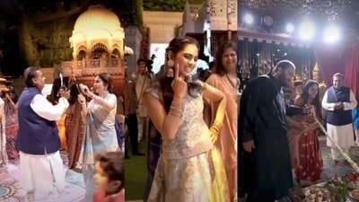 The Ambani family celebrated Krishna Janmashtami at Antilia this week. (Instagram/@varindertchawla)