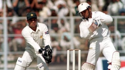 The cricketer in action against Pakistan in 1999 (AFP)