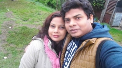 The wife alleged her husband was detained in Moscow on Saturday.