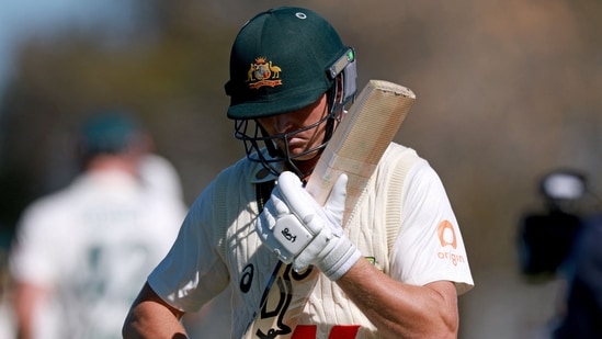Marnus Labuschagne has been included in the Test squad for the series against South Africa. (AFP)