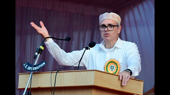 Chief minister Omar Abdullah on Monday said he is in touch with the central government over several issues, including statehood and business rules. (PTI File)