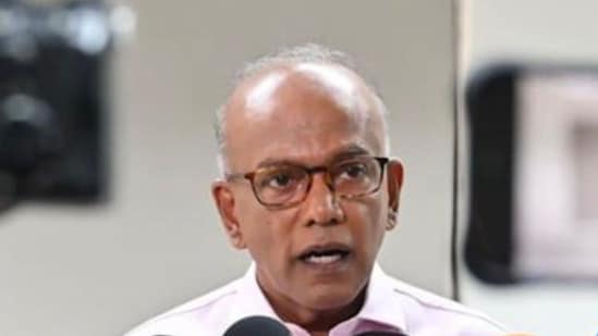 Singaore minister for home affairs K Shanmugam emphasised that overseas social media accounts are fanning racism against Indians in the country.
