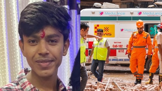 Amid the grief of losing their young son, Arpit's family made a selfless decision to donate his corneas. (Photos Credit: Special arrangement (L); PTI (R))