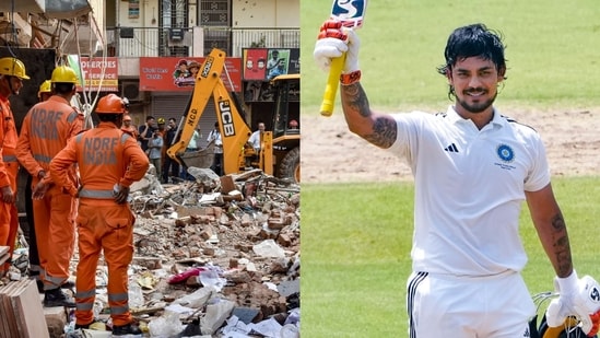 Delhi high court directed the MCD to conduct an inquiry at the highest executive level into the collapse; Ishan Kishan turned a century into a double hundred in the Duleep Trophy 2026 final
