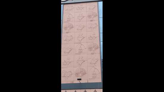 Ropeway station’s facade (HT Photo)
