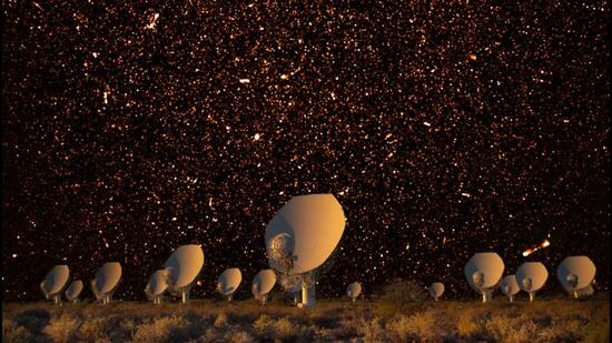 The sky distribution of 391 MALS pointings is shown, together containing a few thousand radio sources. The full 1.5 petabytes raw MeerKAT dataset behind this footprint is processed and archived at IUCAA, now also mirrored at DZA for long-term global access. (HT)