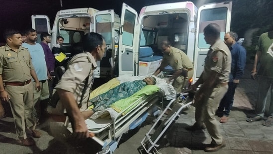More than 15 people were injured in the accident.