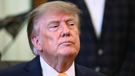 Donald Trump shared AI-generated images and claimed he made hundreds of billions of dollars for the US through stocks.