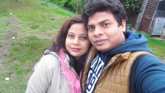 The wife alleged her husband was detained in Moscow on Saturday.