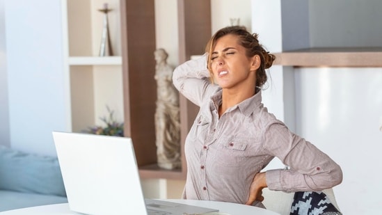 Young women are reporting back and knee pain.