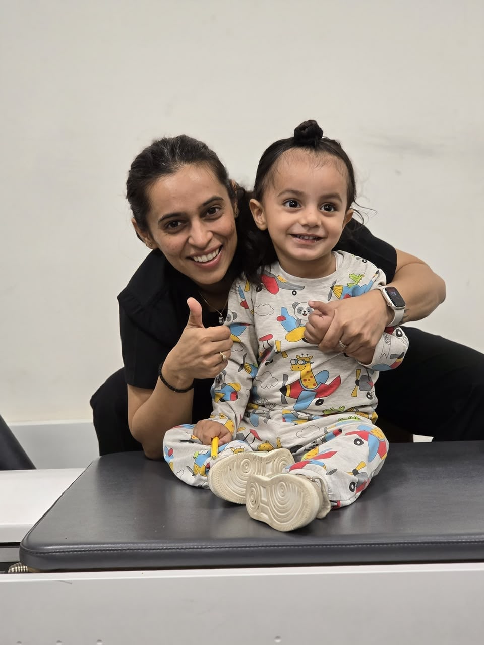 Dr Swati with Nirvair Singh, 4, who was diagnosed with Duchenne muscular dystrophy at birth. (Photo: HT) Dr Swati with Nirvair Singh, 4, who was diagnosed with Duchenne muscular dystrophy at birth. (Photo: HT)