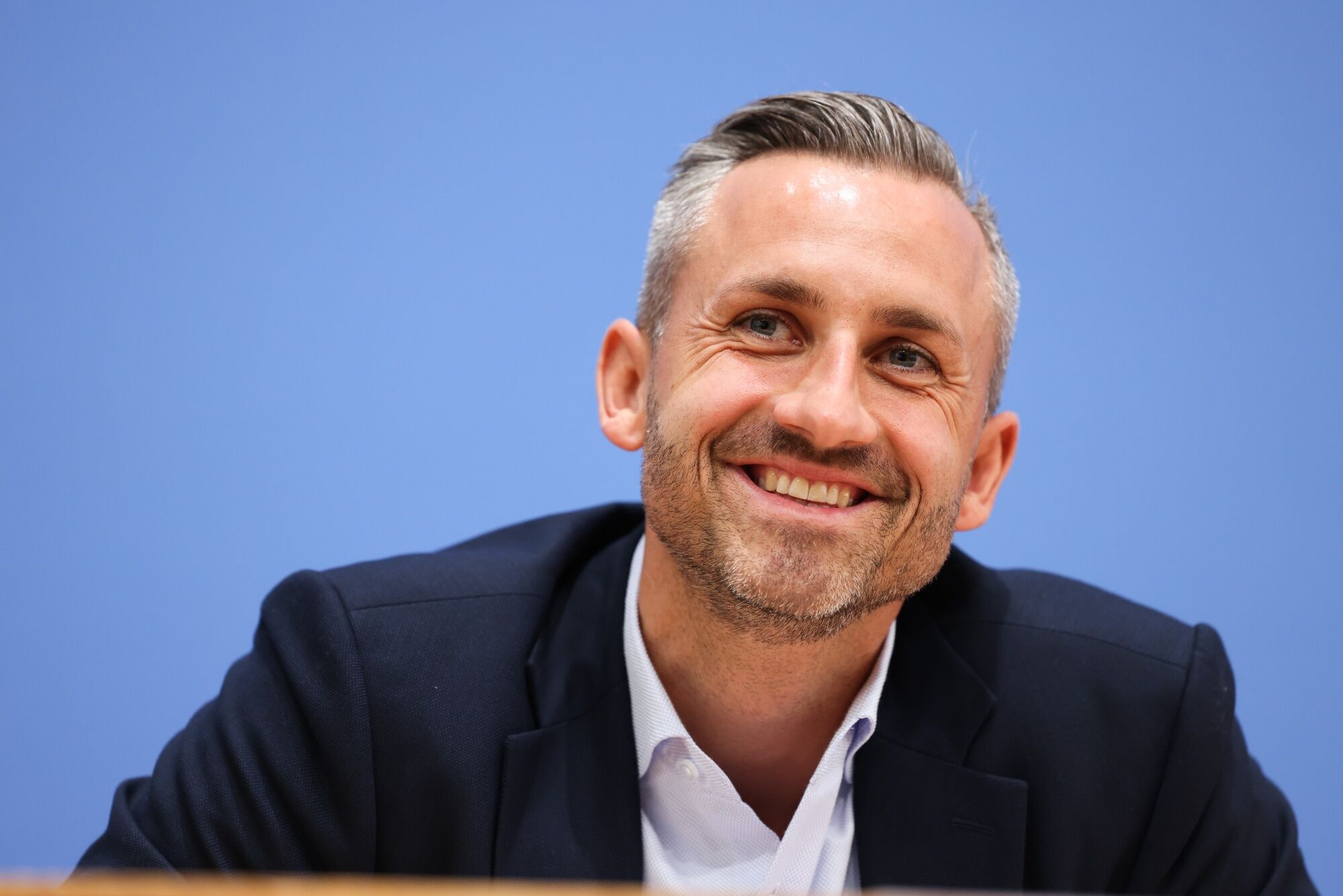 Ulrich Siegmund, leader of the Alternative for Germany (AfD) party in the eastern state of Saxony-Anhalt, during a news conference in Berlin, Germany, on Sept. 7, 2026. (Bloomberg) Ulrich Siegmund, leader of the Alternative for Germany (AfD) party in the eastern state of Saxony-Anhalt, during a news conference in Berlin, Germany, on Sept. 7, 2026. (Bloomberg)