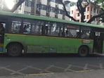 PMPML on Monday launched crackdown on buses operating with their doors open while in motion, following the death of student who fell from moving bus on Sinhagad Road on August 24. (MAHENDRA KOLHE/HT)