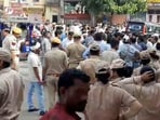 Police remained deployed as a precaution.