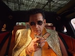 Ravi Kishan in a still from his new song Money Follows My Brother.