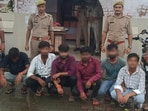 The six accused were booked under multiple sections of the Bharatiya Nyaya Sanhita.
