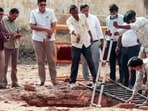 The preliminary assessment is based largely on the Lakhori bricks and lime-surki used in its construction, as well as the manner in which the structure was built. (ANI file)