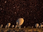 The sky distribution of 391 MALS pointings is shown, together containing a few thousand radio sources. The full 1.5 petabytes raw MeerKAT dataset behind this footprint is processed and archived at IUCAA, now also mirrored at DZA for long-term global access. (HT)