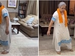At 75, Amrit Kaur exemplifies active ageing by maintaining a disciplined fitness routine.