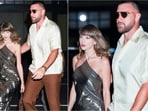 Travis Kelce and Taylor Swift enjoyed a romantic date night in New York, dining at Ambassadors Clubhouse.