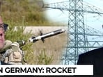 German police launched a major security operation after suspected improvised rocket-launch devices were reportedly discovered near a power substation close to the Weisweiler power plant in western Germany.