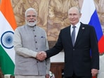 PM Modi met Russian President Vladimir Putin on the sidelines of the SCO summit in Bishkek, Kyrgyzstan, on August 31, 2026. 