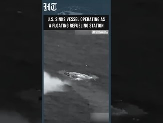 US Sinks Vessel Used As Floating Refueling Station | SOUTHCOM Releases Strike Footage